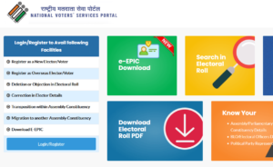 National Voters Services Portal Application and status check