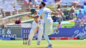 Siraj After a Frantic 23-Wicket Day in The Second Test Between IND and SA at Newlands